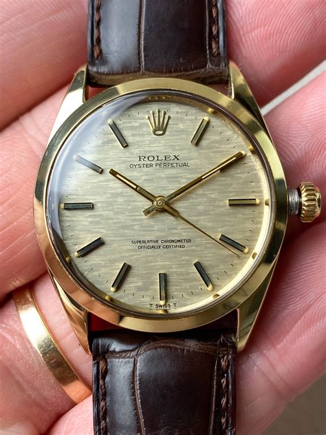 rolex oyster perpetual 1962